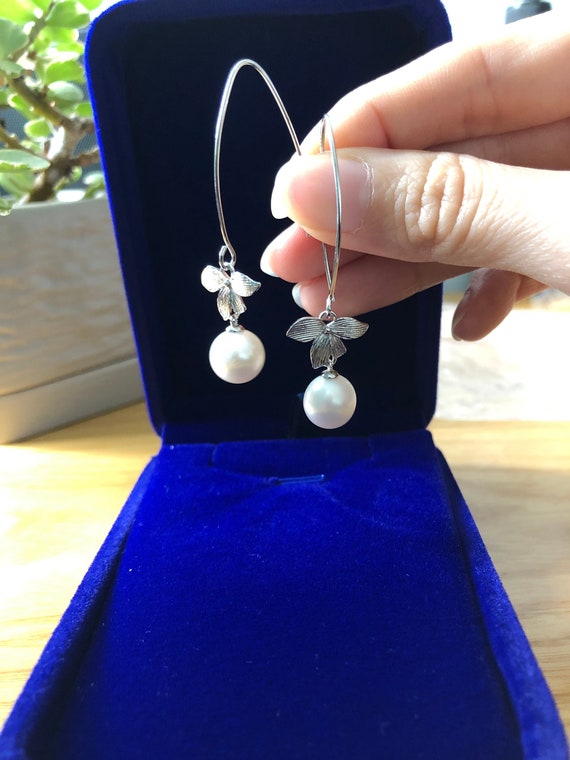 Pearl Earrings, Hoops, Dangles & Studs