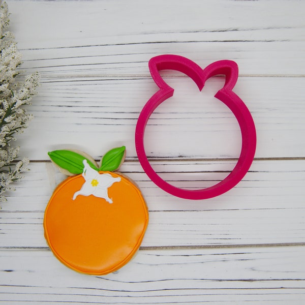 Orange Cookie Cutter - Cutie Clementine Cookie Cutter / Fondant / Clay