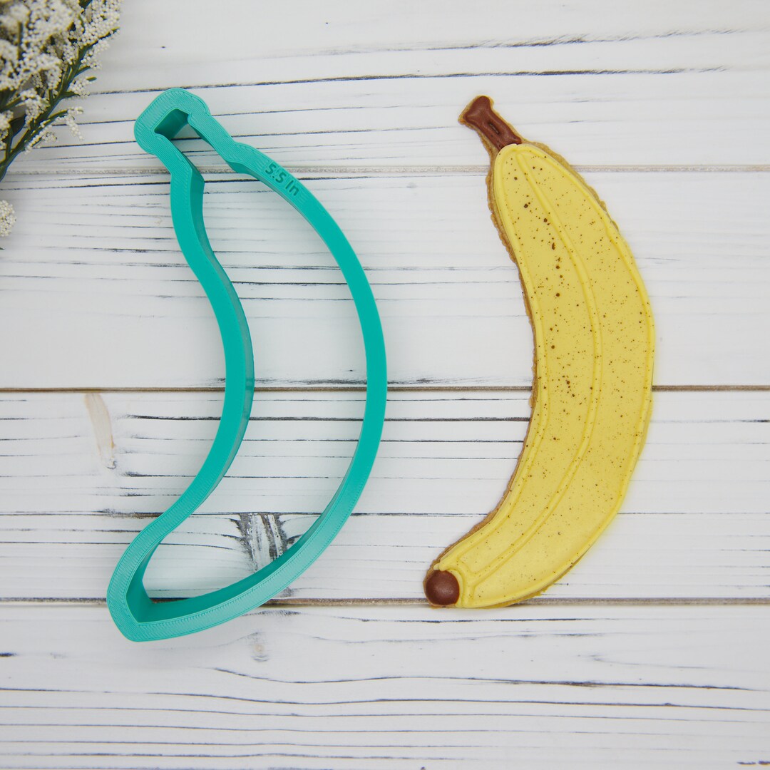 Banana Cookie Cutter / Fondant / Clay Etsy