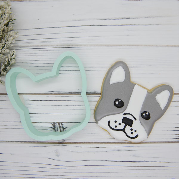 French Bulldog Cookie Cutter - Puppy Dog Cookie Cutter / Fondant / Clay