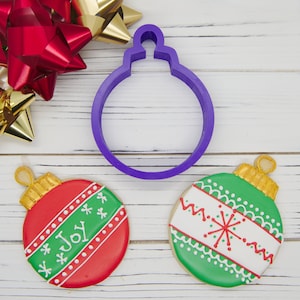 Christmas Ornament - Christmas Tree Decoration Cookie Cutter / Fondant / Clay