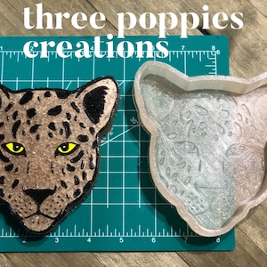 Leopard Silicone Freshie Mold for aroma beads and freshies Cheetah
