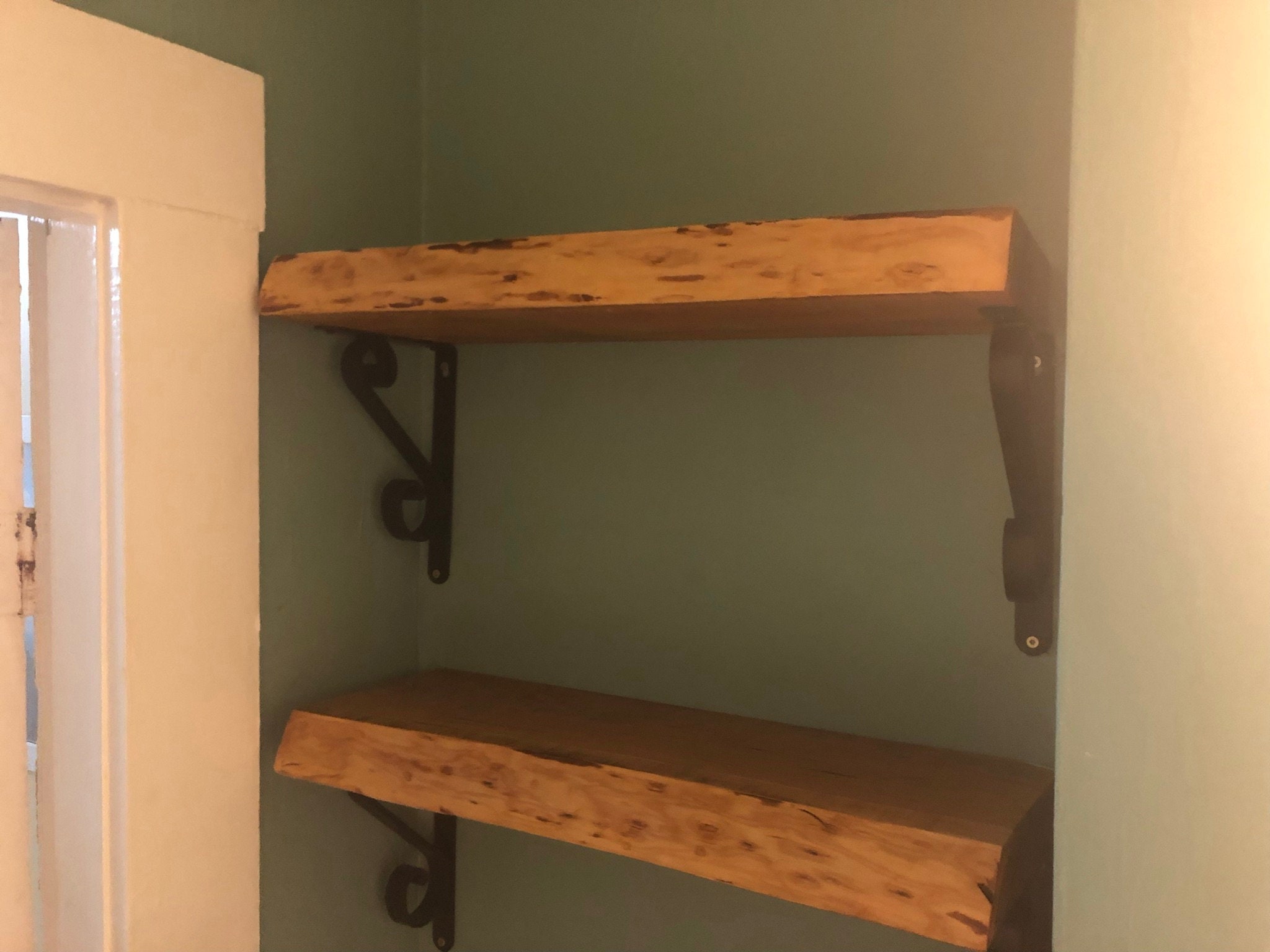 Live Edge Shelves, Live Edge Bathroom Shelves, Bathroom Kitchen Bedroom