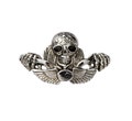 HellBiker, ShoeBuckle of Xante shoe tuning metal accessory by Shoeperman product logo