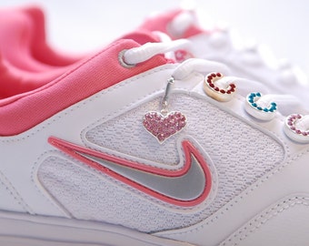 Shoecharm, Shoe Charm, Shoe Decoration, Shoeture, Alphabet Initial, Heart, Puppy of Xante by Shoeperman