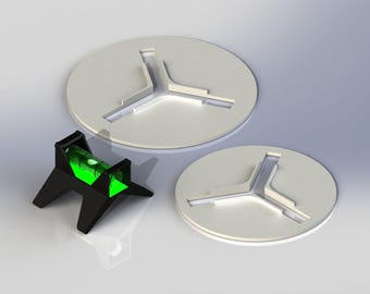 xTool RA2 Bubble Level Holder and Backstop Kit