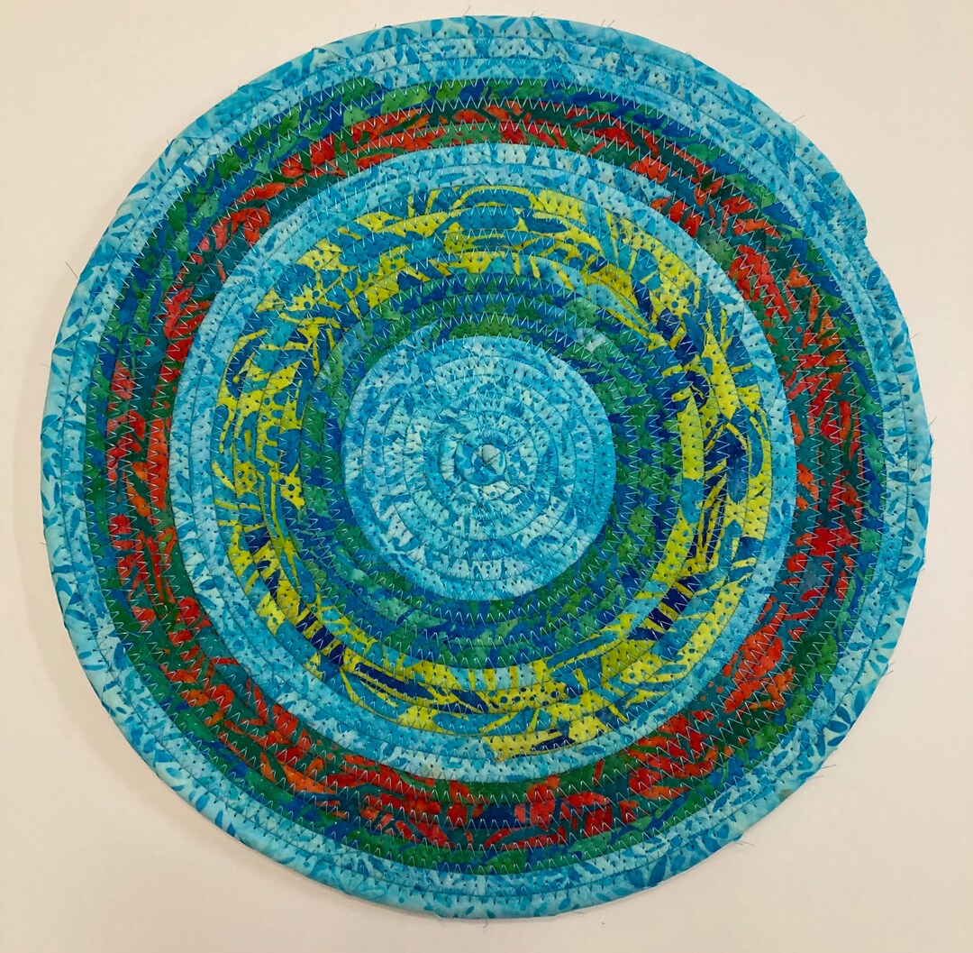 Coiled Rope Trivet Hot Mat Etsy