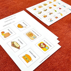 Picture Cards, Pictograms, Routine Cards, Printable Child Routine, Over ...