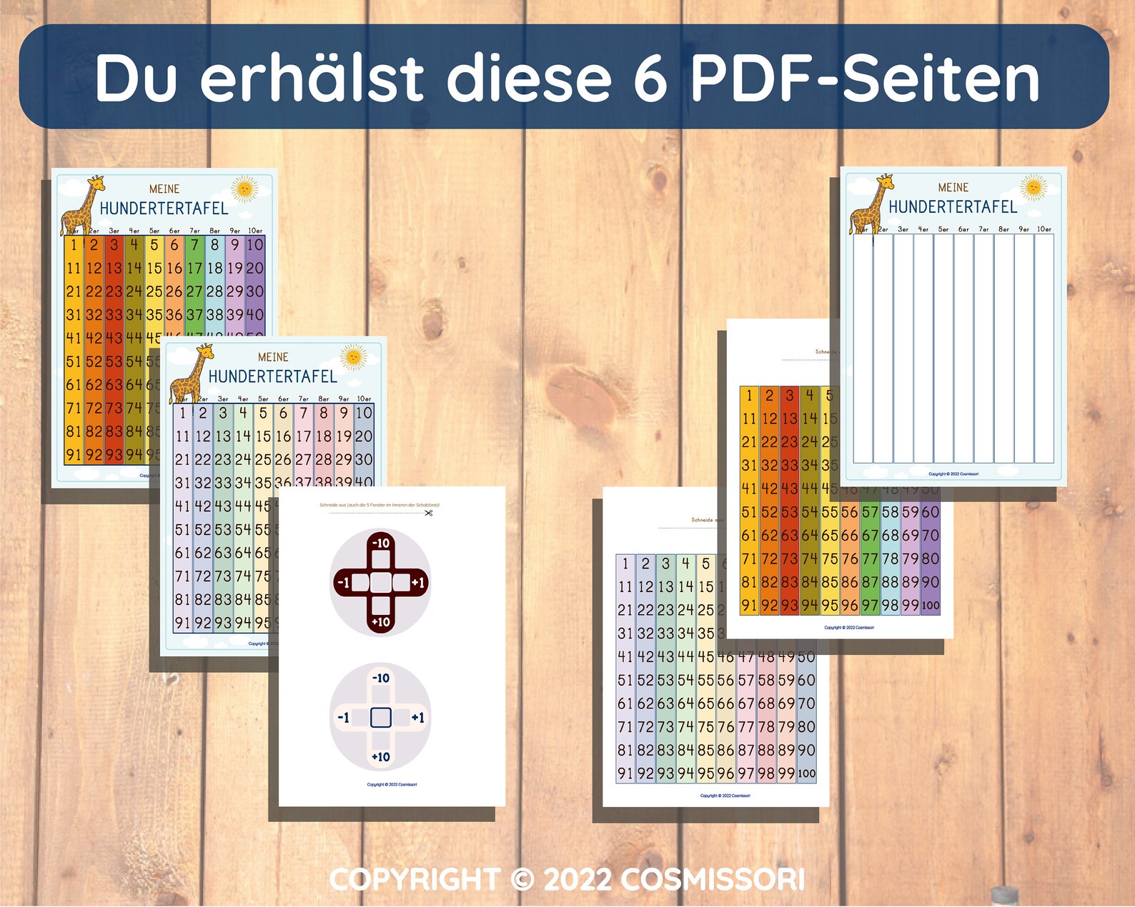 100 Board.pdf Hundred Board PDF Hundred Board Puzzle Poster Puzzle Download and Print ...