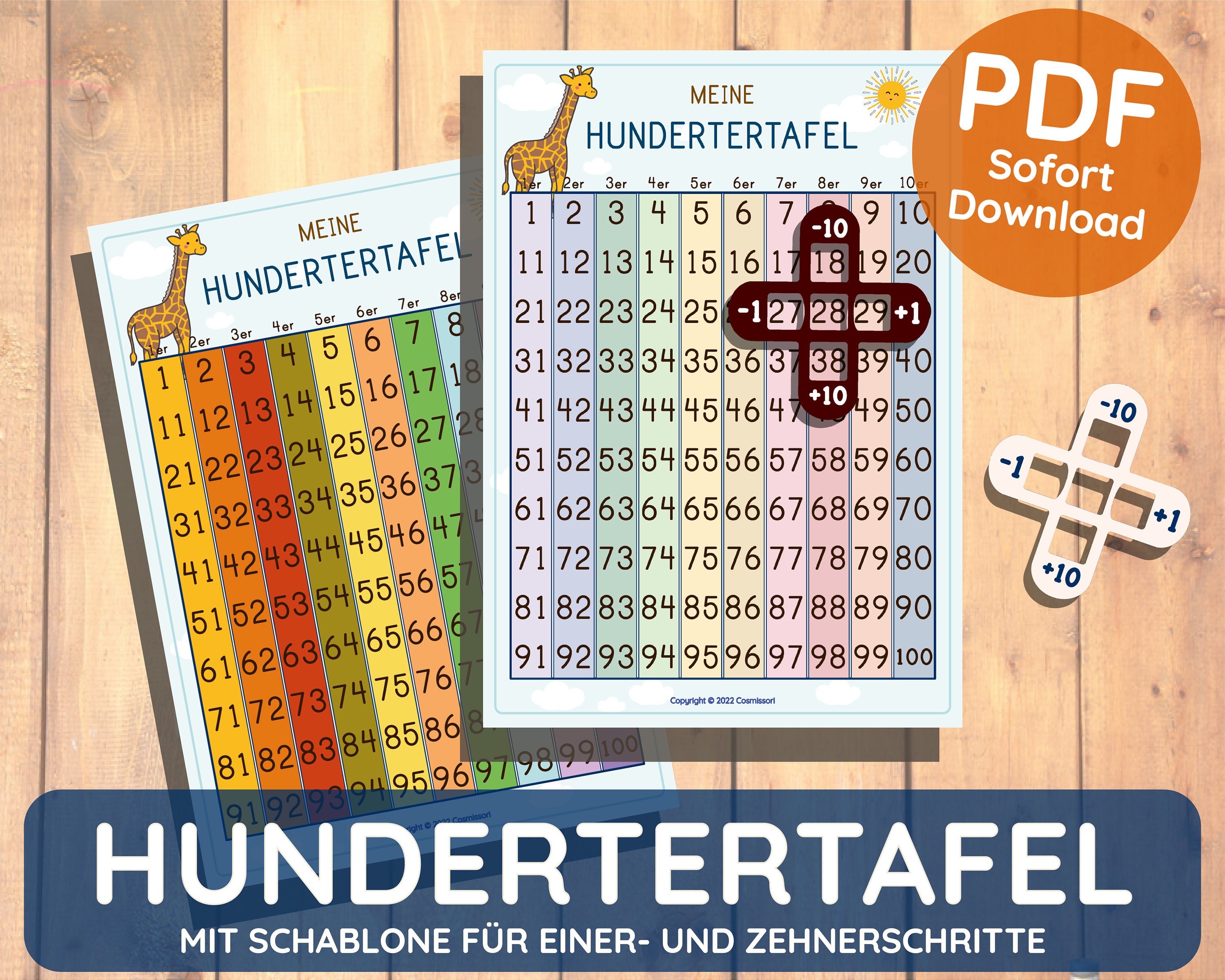 100 Board.pdf Hundred Board PDF Hundred Board Puzzle Poster Puzzle Download and Print ...