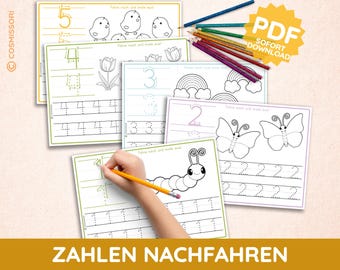 Alphabet worksheets for coloring and learning to write (PDF printable template), letter tracing, coloring pictures for children (ABC).