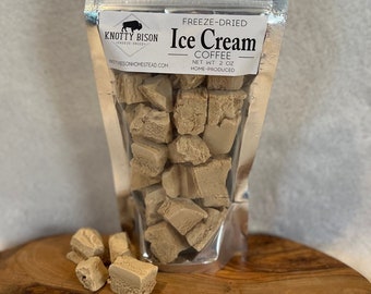 Freeze Dried Coffee Ice Cream - Most Popular Freeze Dried Ice Cream - Freeze Dried Candy - Freeze Dried Snack - Stocking Stuffer - Christmas