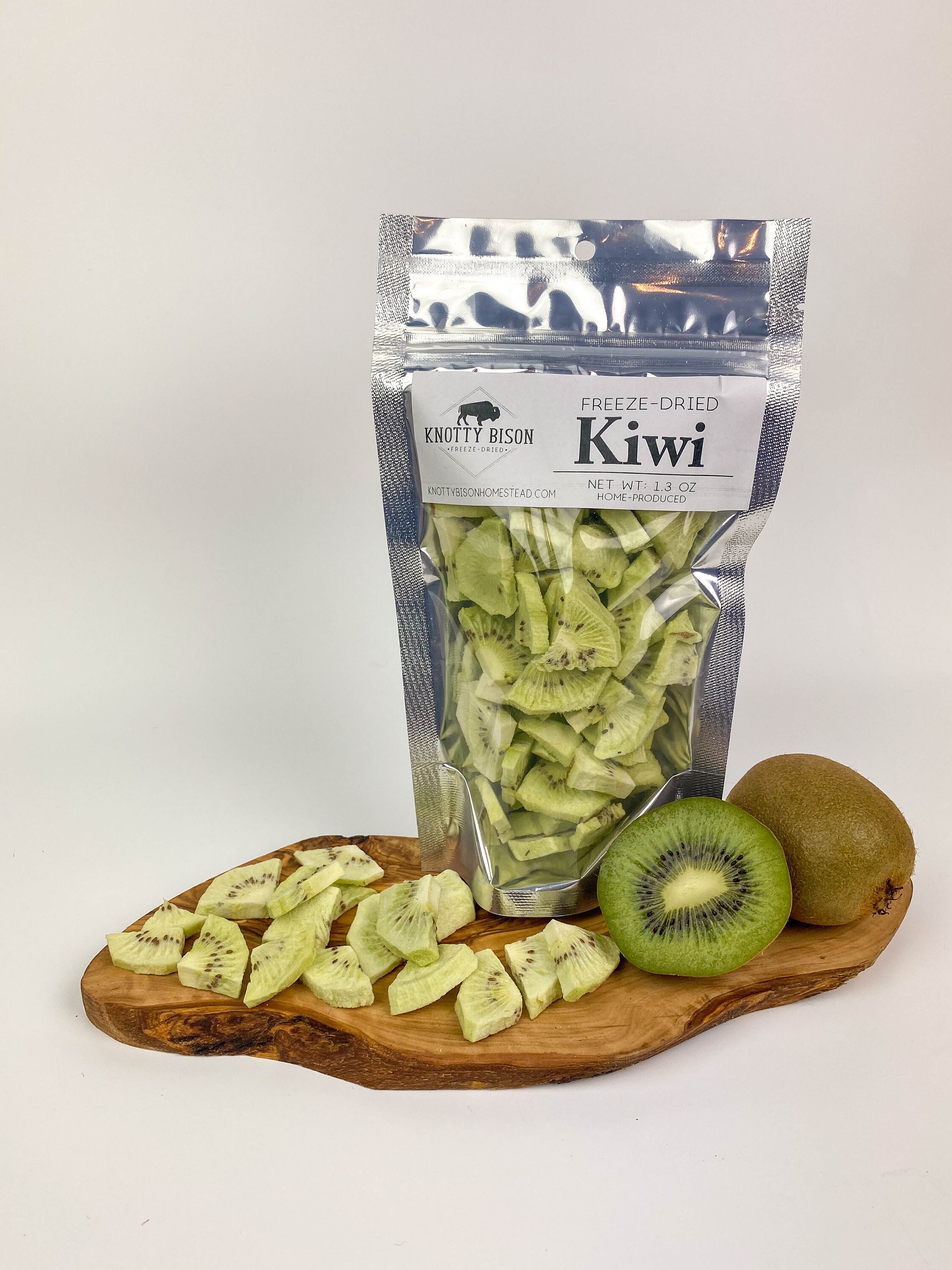 Freeze Dried Kiwi Freeze Dry Kiwi Fruit Dried Kiwi Sour Etsy