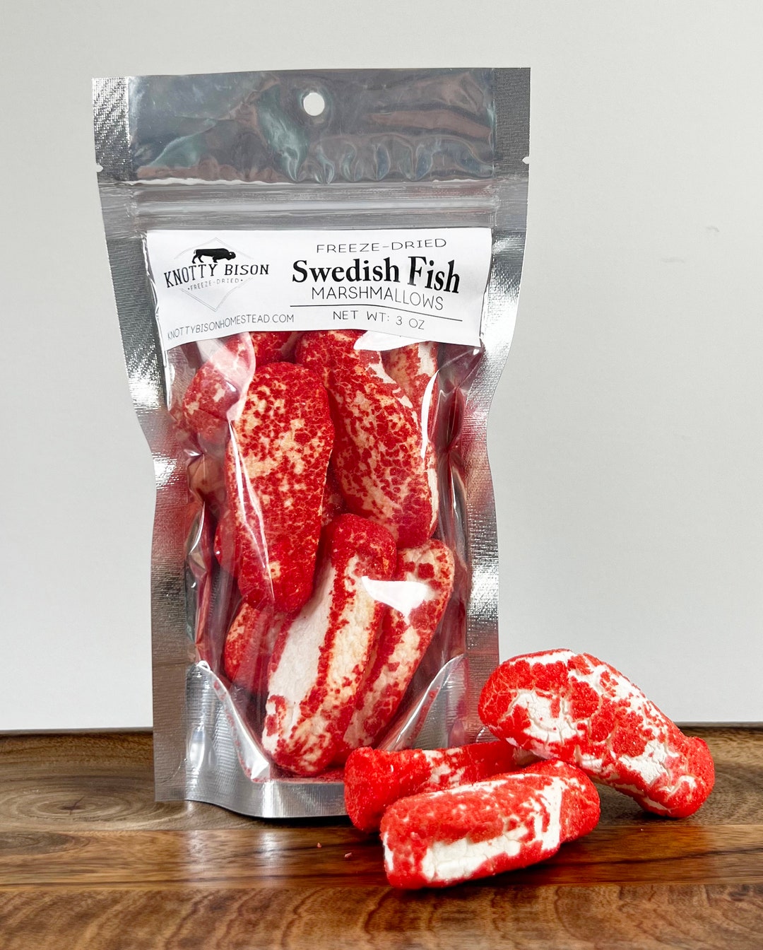 Freeze Dried Marshmallows Freeze Dried Candy Swedish Fish Etsy