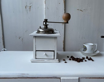 Vintage Kaffemühle  Shabby Alt Dekoration Antik