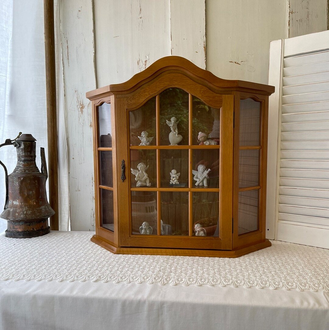 Wall Display Case Wood Collector's Display Case Etsy