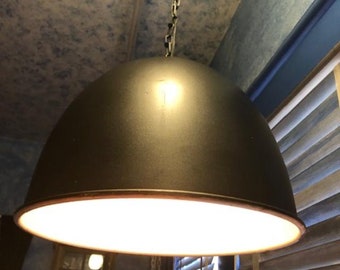 Scoop hanging lamp