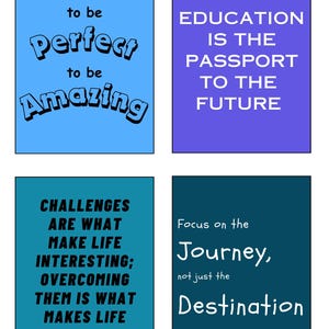 32 Motivational Cards for Students! | Encouragement and Inspiration | Inspirational Quotes