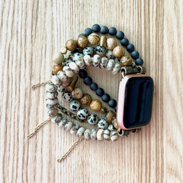 Beaded Watch Band Etsy