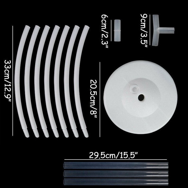 Round Column Balloon Garland Stand Arch Balloon Wreath Ring Etsy