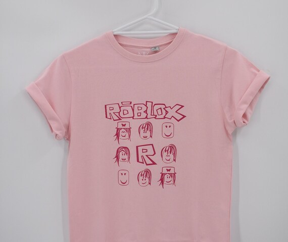 Roblox T-Shirt Summer Boys Girls Black Sweatshirt for Kids and