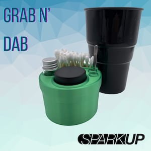 Grab n' Dab (Cupholder Trash Can Station)