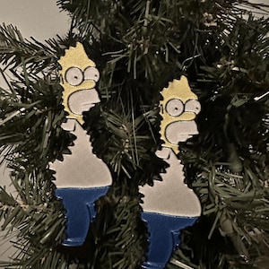 Homer Simpson Bush Meme Ornament