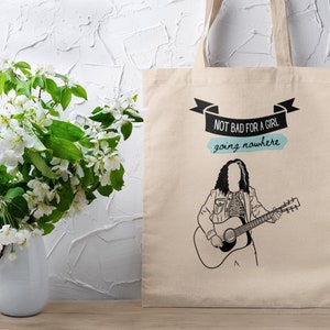 Country Music Artist tote bag Ashley Mcbride tote bag Country music merchandise customised country music gift country girl bag gift present