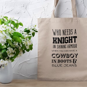 Country music slogan tote bag country music merchandise lyric song customised totes country music bag gift