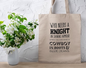 Bolso de mano con eslogan de música country, mercancía de música country, canción lírica, bolsos personalizados, bolsa de música country, regalo