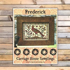 Frederick, Carriage House Echantillons, motif de point de croix