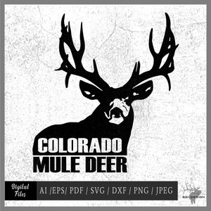 Muildierhert 5 vector eps / ai / svg / pdf / dxf / png / jpeg Buck silhouet