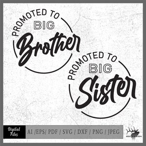 Promoted to Big Brother/Sister Design (Digital Download)