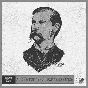Wyatt Earp 1848 - 1929 PNG File