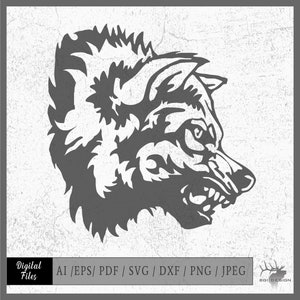 Wolves Vector Eps / Ai / Svg / Png Wolf - Etsy