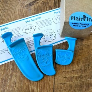 As Seen On Shark Tank HairFin Haircut Tool Kit, Set of 3 Includes 2, 3, and 4 Hair Cutting Guides image 5