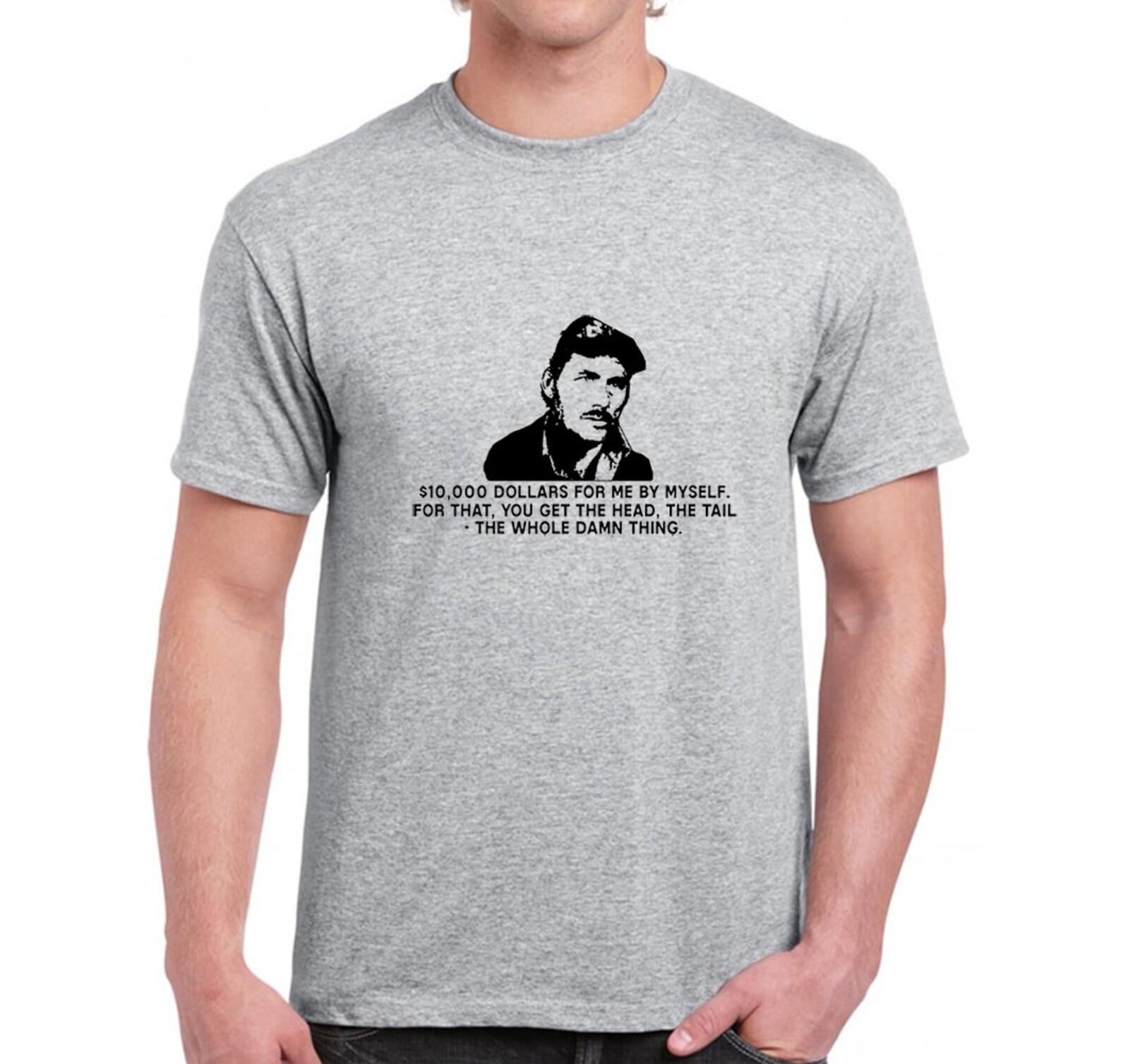 Jaws Quint Quote T Shirt Etsy