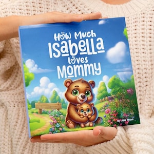 母の日のベビーギフト、子供からお母さんへのギフト、初めての母の日、パーソナライズされた子供向けの本、お母さんへのギフト、お母さんへの誕生日プレゼント