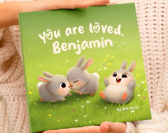 Personalized Baby Book, You Are Loved, Personalized Children's Book, Custom Name Book, New Baby Gift, Baby Shower Present, Children’s Book