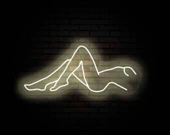 TricornNeon line art women, Personalize Flex LED Neon Signs Light for Wedding Party Home Decor Customize Neon Sign Bar Store Logo Neon Sign