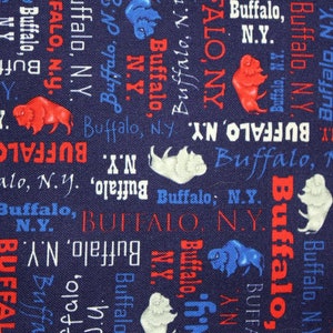 Buffalo NY - RED and BLUE, Buffalo bills