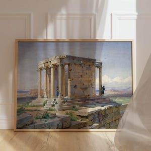 Stampa greca, Il Tempio di Atena Nike, Manifesto dell'Acropoli, Stampa della città, Arte architettonica storica