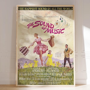 Locandina del film Tutti insieme appassionatamente, stampa del film musicale