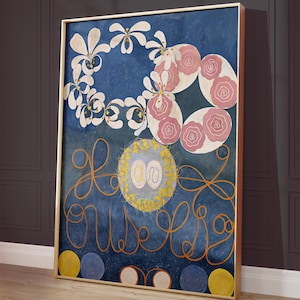 Hilma af Klint Print: The Ten Largest No. 1 Youth, Spiritual Fine Art