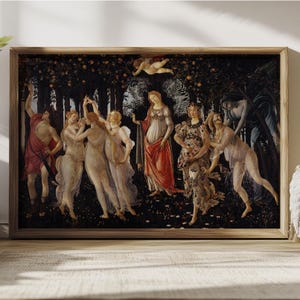 Primavera di Botticelli, manifesto primaverile