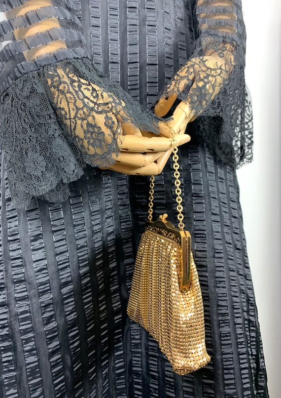 Jean Varon 70s Epic Sleeves Maxi Lace Gown/ Vinta… - image 1