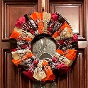 Fall Bandana Wreath