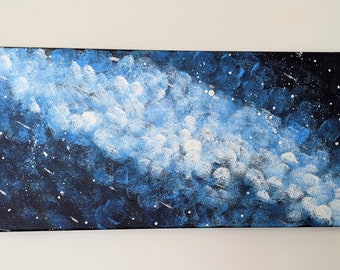 The Galaxy Far Away, Acrylic Canvas Painting, Modern Abstract Art