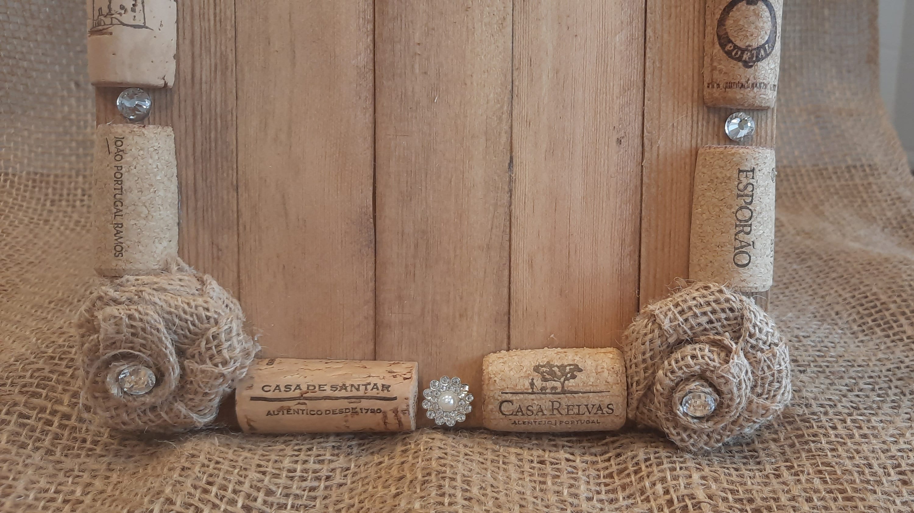 Wine Cork Picture Frame Set, Wine Decor, Wine Lovers, Wine Picture