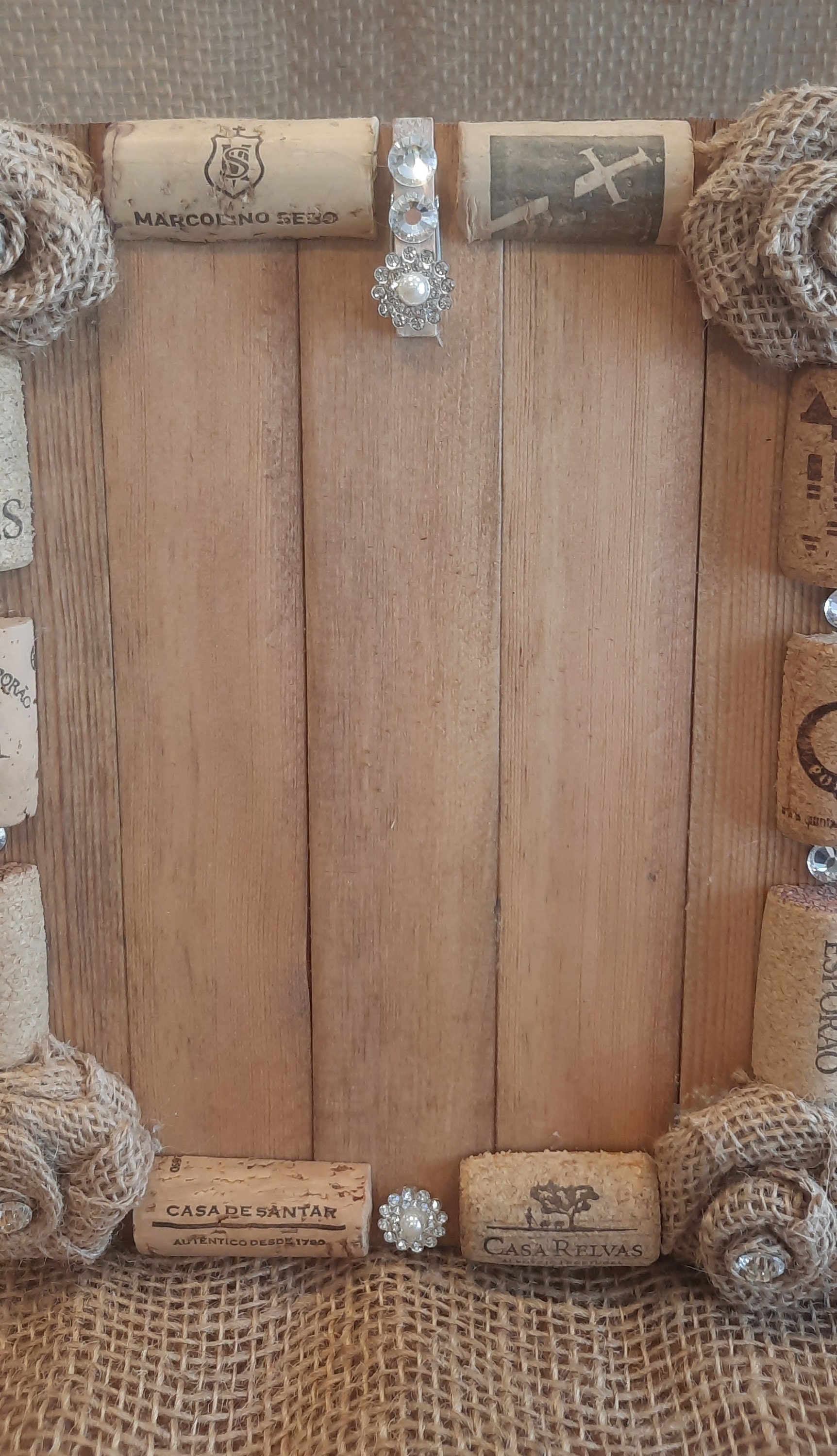 Wine Cork Picture Frame Set, Wine Decor, Wine Lovers, Wine Picture